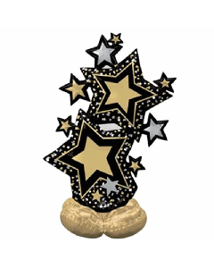 Airloonz: Star Cluster Black & Gold