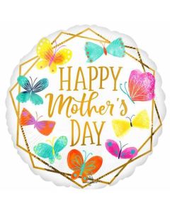 18" Happy Mother's Day Gold Trim  Anagram