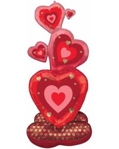 AIRLOONZ: STACKING HEARTS - 4373111