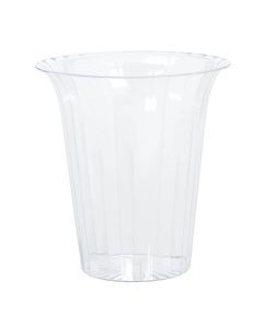 Clear Plastic Large Flared Cylinder Amscan