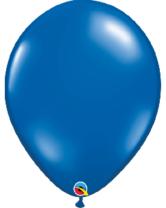 16" Rnd Sapphire Blue 50 Latex Balloon - 43900/1