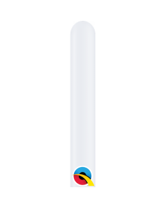 160Q White Latex 100pk Qualatex