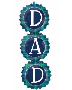 38" Supershape Dad Checks Amscan