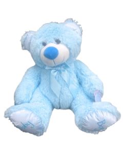 17" Sitting Baby Blue Bear
