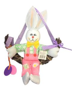 Bunny On Swing Hanging Decoration