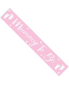 Mummy To Be Sash Pink Eurowrap