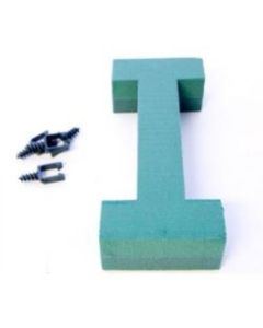 12" Letter I Foam Backed Frame