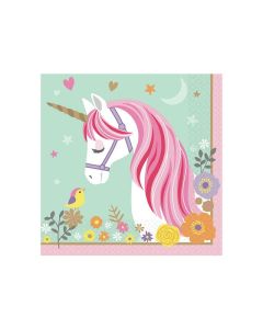 Lunch Napkins Magical Unicorn