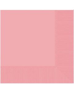 New Pink 2Ply Napkins Pk20 Amscan