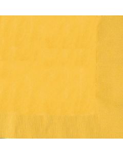 Sunshine Yellow Napkins 20pk Amscan