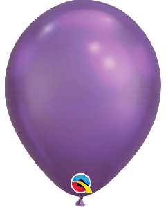 11" Chrome Purple Latex 25pk Qualatex