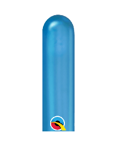 260Q Chrome Blue Latex 100pk Qualatex
