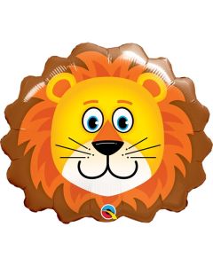 14" Lion Air-Fill Foil Balloon Unpackaged Qualatex
