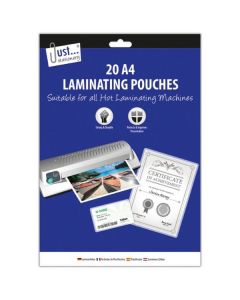 A4 Laminating Pouches Pk20 Tallon