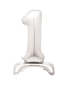 30" AIR FILL STANDING SILVER NUMBER 1 - 59581