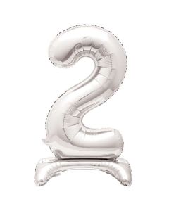 30" AIR FILL STANDING SILVER NUMBER 2 - 59582