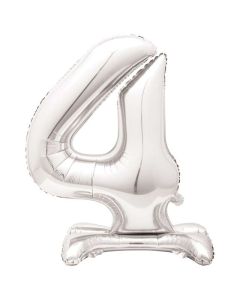 30" AIR FILL STANDING SILVER NUMBER 4 - 59584
