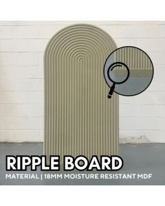 Ripple Board 5ft 6" MDF Prop (Hayden's Pop And Prop Shop)