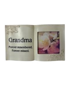 Grandma Memorial Frame 8x8cm