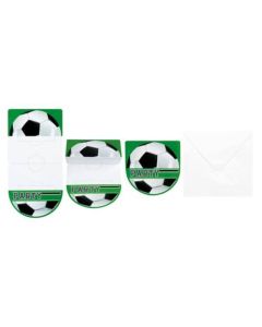 Football Invitations 6pk