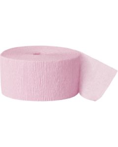 Pastel Pink 81' Crepe Streamer Unique