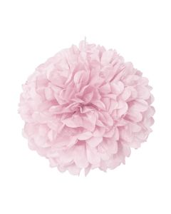 Lovely Pink 16" Puff Decoration Unique