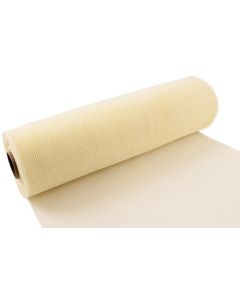 25cm x 9.1m (10yds) Ivory Deco Mesh Eleganza