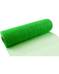 25cm x 9.1m (10yds) Apple Green Deco Mesh Eleganza