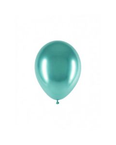 5" Green Chromium Latex Balloons Oaktree
