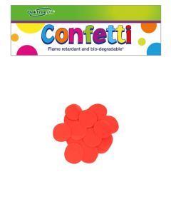15mm Red Flame Retardant Tissue Confetti 14g Oaktree