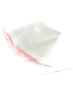 Florist Card Envelopes- Clear Sealable 9.5 x 13cm Pk100