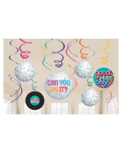 Good Vibes Hanging Swirl Decoration Amscan