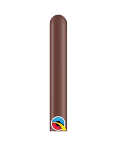 160Q Chocolate Brown Plain Latex Bag Of 100