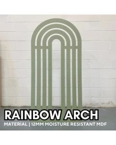 Rainbow Board 6FT MDF Prop (Hayden's Pop And Prop Shop)