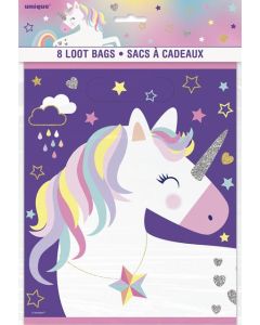 Unicorn Loot Bags 8pk Unique