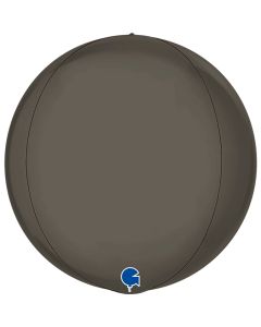 15" Grey 4D Globe  Grabo