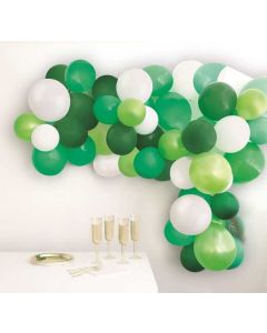 Green Balloon Arch Kit Asst 40pc Unique