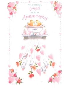 Your Anniversary C75 Pk6 Cards Simon Elvin