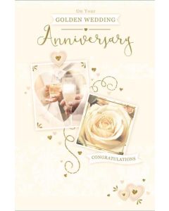Your Golden Anniversary C75 Pk6 Cards Simon Elvin