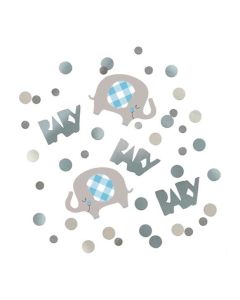 Blue Elephant Table Confetti