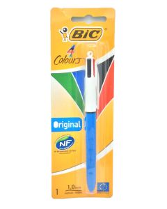 BiC 4 Colour Ball Pen, Carded - 8032232/1