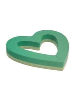 15" Open Heart Foam Frame Pk2