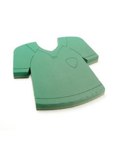 Football Shirt Floral Foam Frame H54 x W54cm