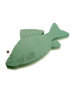 Fish With Eye Floral Foam Frame H42 x W69cm