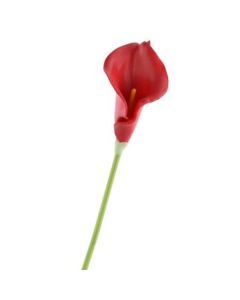 Real Touch Single Calla Lilly Red