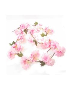 Large Blossom Garland Light Pink 6ft