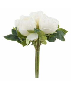 Peony Bunch White