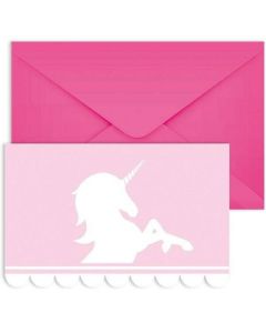 Unicorn Invitations 6pk