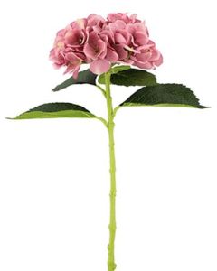 Chloe Single Large Hydrangea Vintage Pink