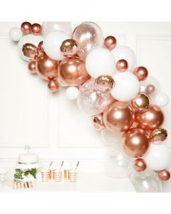 Rose Gold DIY Garland Balloon Kit Amscan